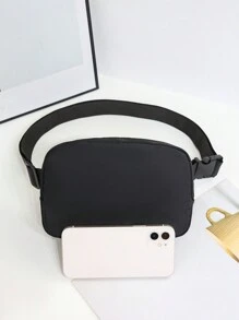 Bolsa de pecho para deportes al aire libre y ocio, bolsa de cintura colgante tipo Ins para mujer