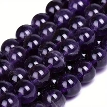 6/8/10mm Natural Crystal Beads Stone Round Energy Healing Loose Beads  For Jewelry Making Bracelet Anklet Necklace - Natural Stone Beads - View 18