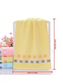 1條加厚吸水毛巾,旅行毛巾,可重複使用的家用和旅行擦拭布 - 彩色 - 查看 8