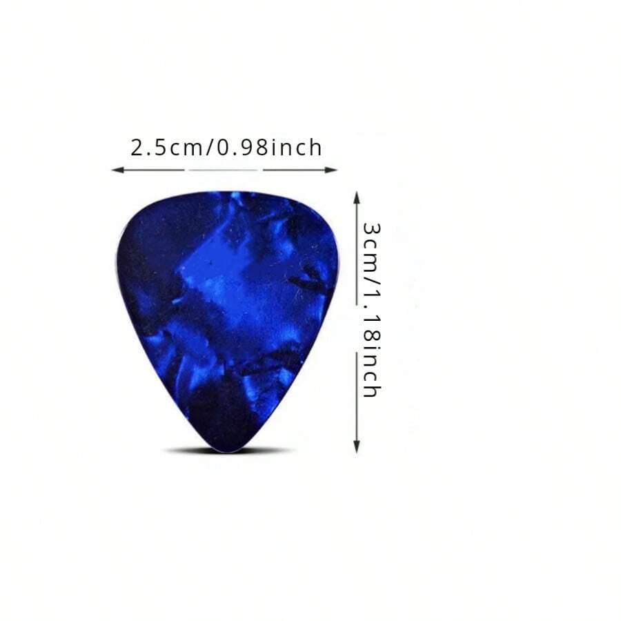 Guitar Pick Set, Includes Thumb And Finger Picks, Thick And Thin Picks