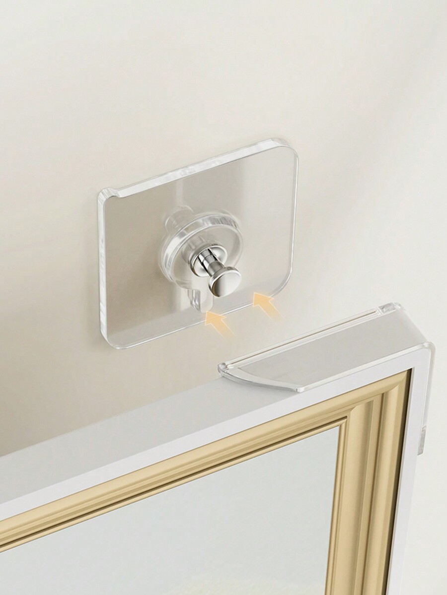 10pcs/Pack NonTrace Adhesive Hook, No Need To Drill, High LoadBearing