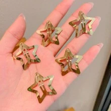 Y2K Hot Girl Star Hair Clip Pour Tous=10 pièces Pinces à cheveux, Barrettes à cheveux