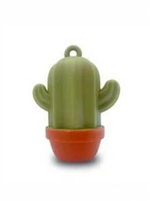 1 Pièce Distributeur De Sacs À Déchets Portatif En Forme De Cactus Créatif Incluant 1 Rouleau De Sacs À Ordures (15 pièces), Léger Et Durable
