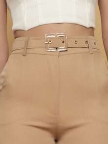 Women Pants - màu nâu - Xem 2