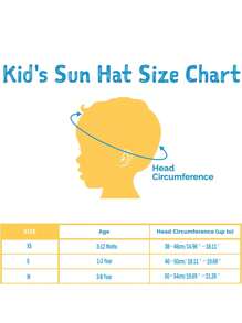 1PC Children's Summer Sun Visor Wide Brim Printed Breathable Beach Bucket Hat For Boys And Girls Outdoor Sports Buckets For Baby - Beige - View 2