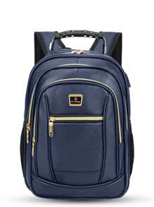 Men Functional Backpacks - 藍色 - 查看 1