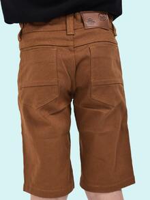 Kit 2 Bermuda Shorts For Men, Jeans And Twill, For Children And Youth, With Size 10 To 16 - Nhiều màu - Xem 10