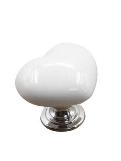 Botão De Pressão De Sanitários Em Forma De Coração Decoração Descarga De Água Banheiros