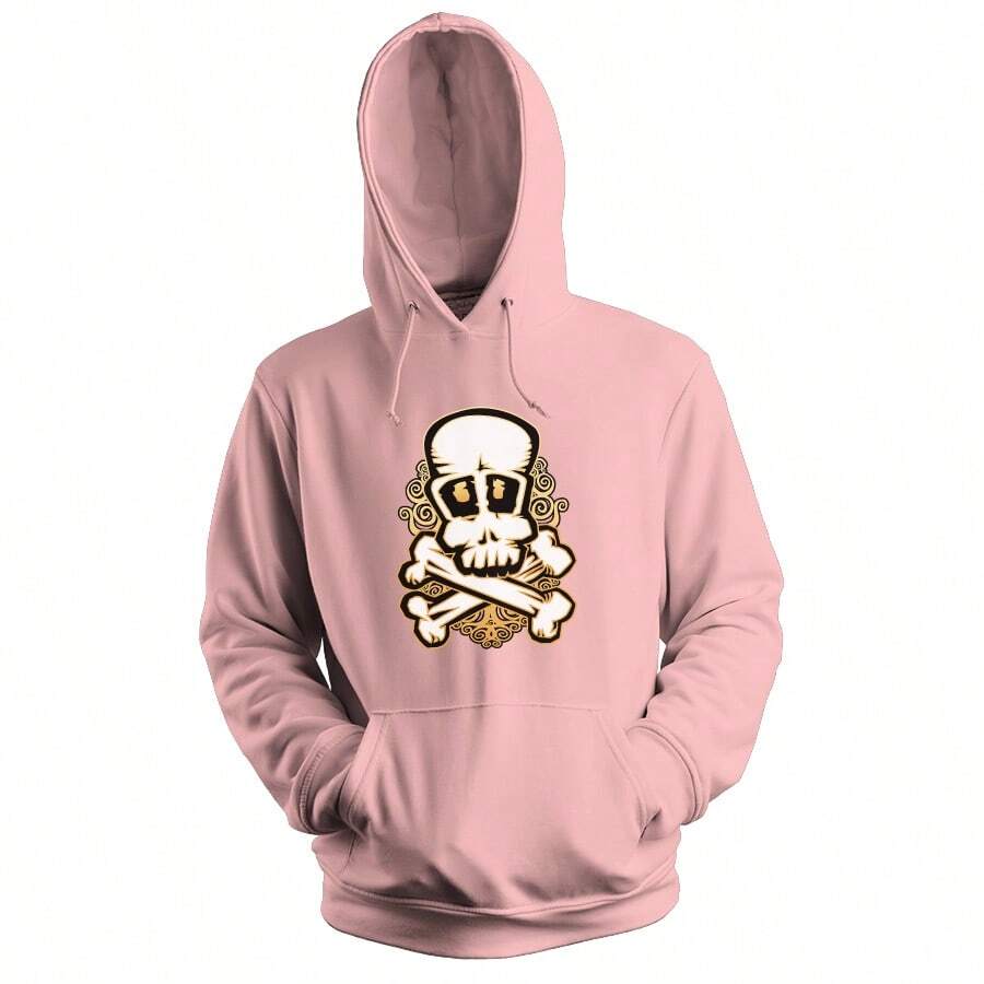 Men Hoodies - Màu Hồng baby - Xem 1