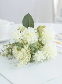 1PC Hoa giả bằng lụa Cẩm chướng Cúc hoa xốp Hoa oải hương Bó hoa cô dâu Ngày lễ tình nhân Cây giả bằng nhựa Bạch đàn Trang trí đám cưới Vòng hoa DIY, Phụ kiện trang trí hoa cầm tay cô dâu, Trang trí xe cưới, Trang trí vòm cửa sổ, Nhà, Phòng ăn, Phòng ngủ, Trang trí bình hoa, Vật liệu trang trí tiệc sinh nhật Quà tặng năm mới, Ngày lễ tình nhân, Quà tặng - trắng - Xem 4
