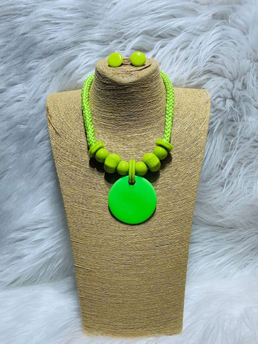 Necklace Sets - màu xanh lá - Xem 1