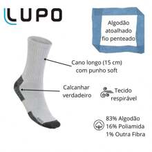 Men Sports Socks - 黑色 - 查看 2