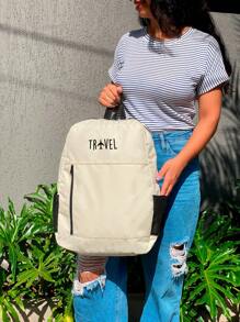 Women Functional Backpacks - Màu be - Xem 1