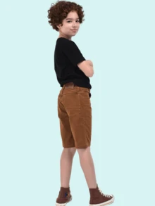 Kit 2 Bermuda Shorts For Men, Jeans And Twill, For Children And Youth, With Size 10 To 16 - Nhiều màu - Xem 9