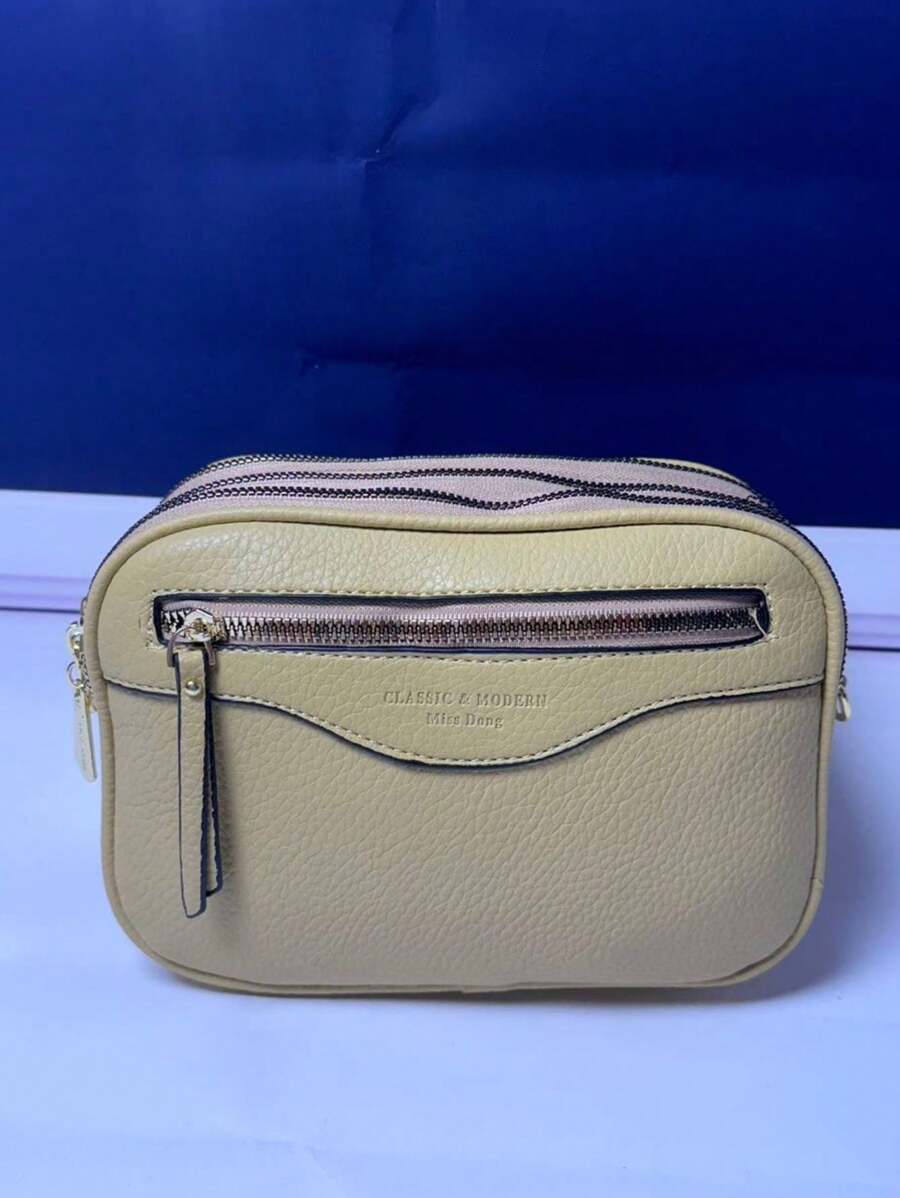 Women Crossbody - Màu be - Xem 1