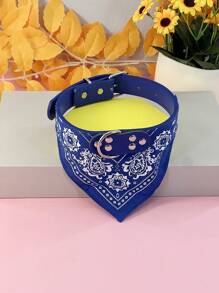 寵物用品狗貓實用三角項圈/圍巾/圍嘴,多種顏色可選,寵物口水巾