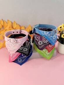 寵物用品狗貓實用三角項圈/圍巾/圍嘴,多種顏色可選,寵物口水巾