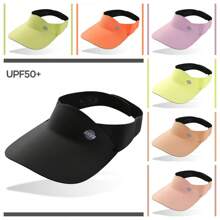 1pc New Style Women's Sun Hat, Sunscreen, Uv Protection, Foldable, Quick Dry, Sports Cap, Suitable For Spring, Summer, Fall, Outdoor Activities - Multicolor - View 1