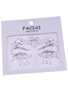 2 Miếng Đúng mốt Acrylic & Nhựa Đá quý Mắt & Trán Đồ trang trí Hình dán Cho bữa tiệc & Rave Bất kì Phong cách ( Ngẫu nhiên Vận chuyển ) - Nhiều màu - Xem 6