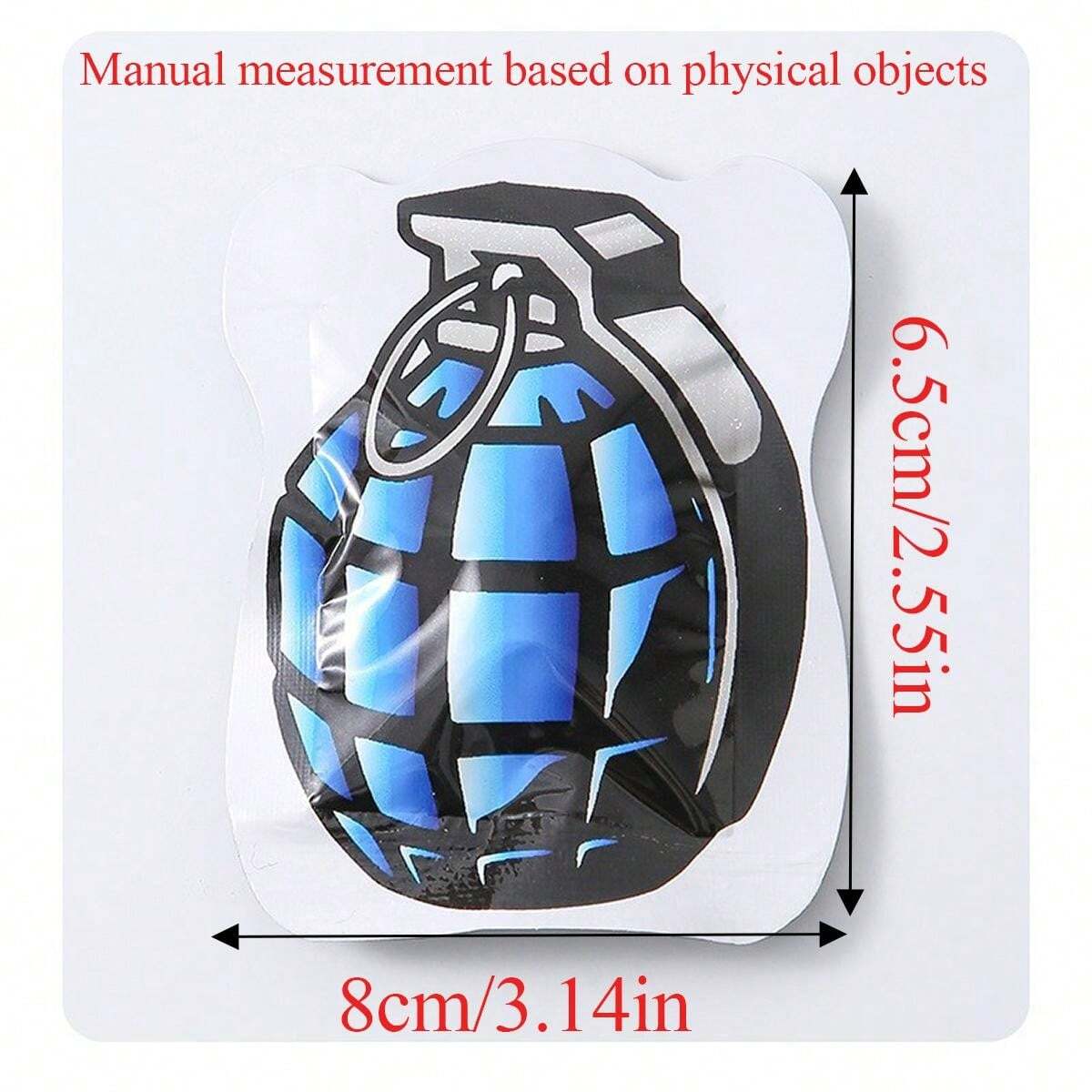 Exploding Bag Toy 10pcs Random Color And Style Creative Exploding Hand Grenade, Mini ...