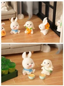 Mini Blind Bag Rabbit, Cute Animal Bunny Model Surprise Blind Bag Toy Gift, Random 1pc - Multicolor - View 8