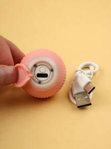 1 Rechargeable Smart Cat Toy Ball For Indoor Play, Suitable For Large, Medium And Small Cats - Pink - View 9