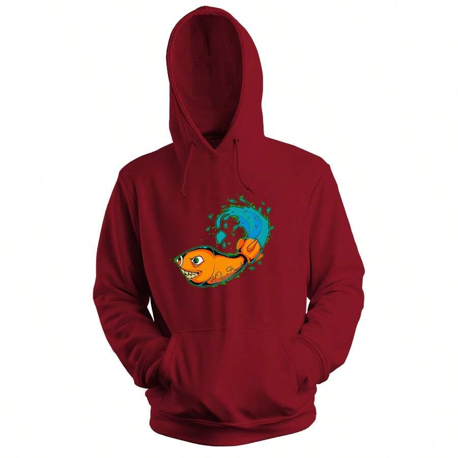 Men Hoodies - Màu Tím - Xem 1