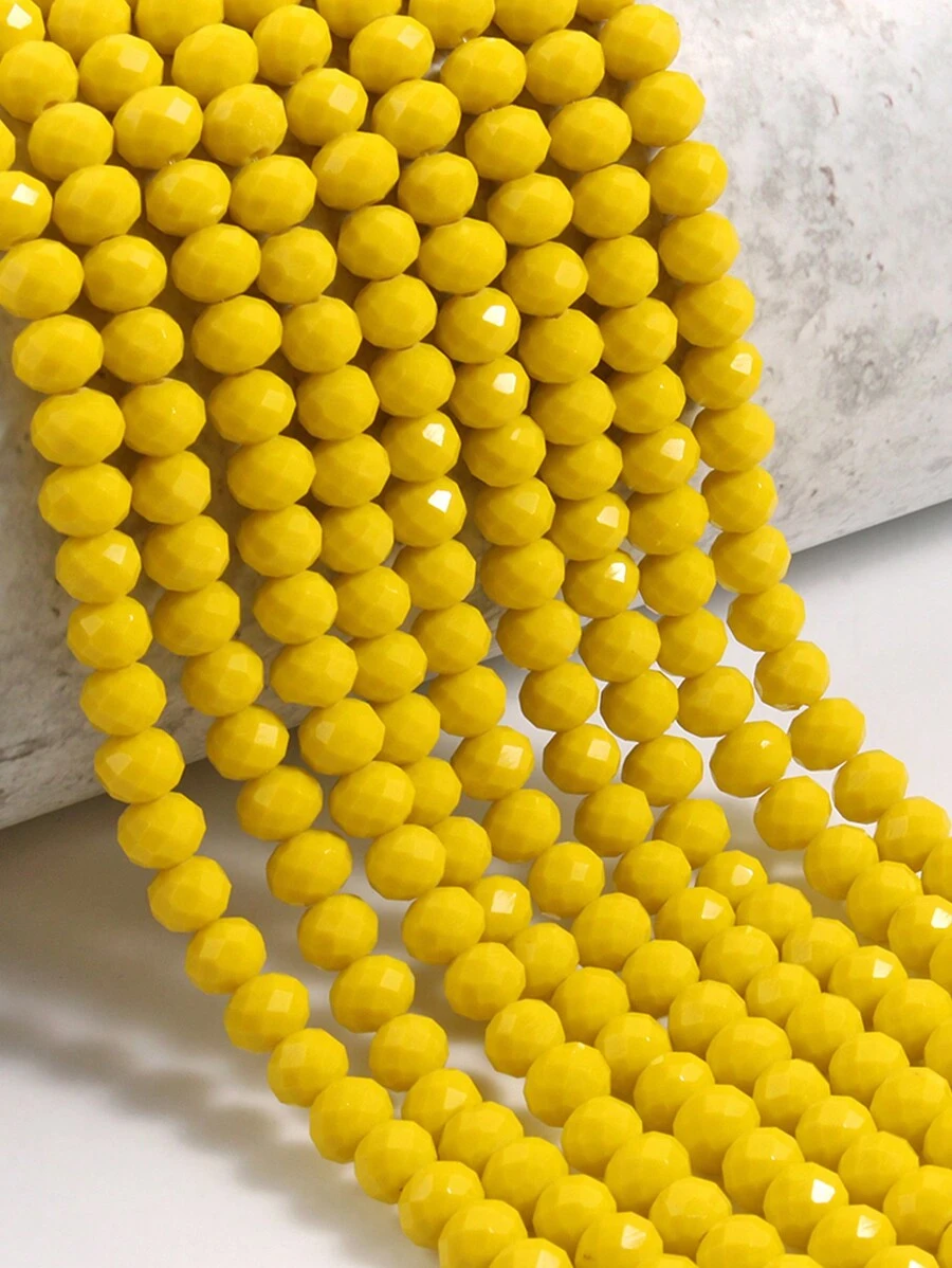 1Strand 3-8mm Glass Beads For Bracelets Faceted Multicolor Austria Crystal Round Loose Beads For Jewelry Making Diy Bracelet