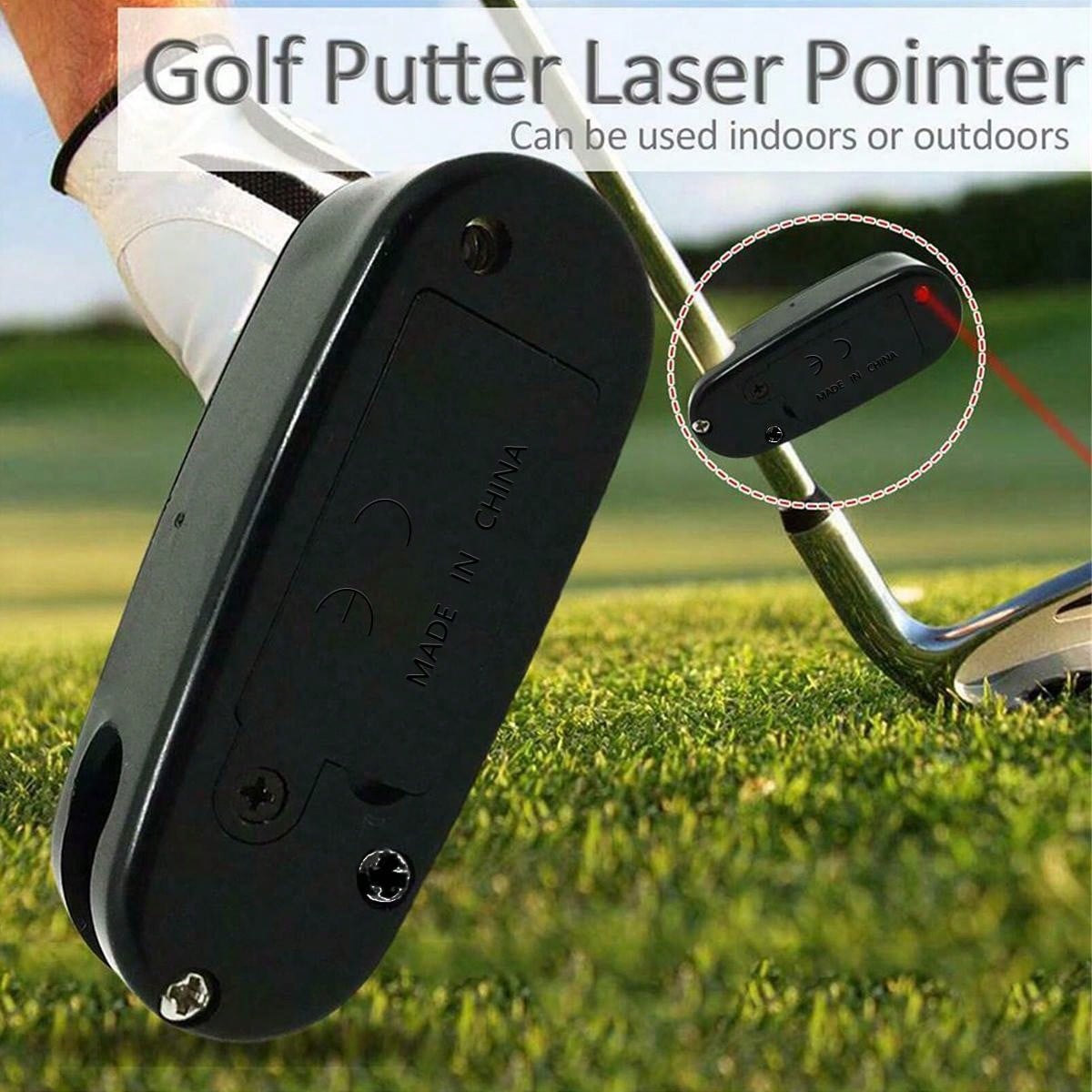 1pc Golf Putter Laser Sight Pointer, Putting Training Aids Aim
