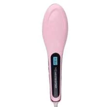 Plancha de pelo Escova Alisadora Fast 230c Bivolt Hqt-906 - Rosa - Ver 4