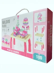 Building Block Toys Room Decoration - Pink - View 3