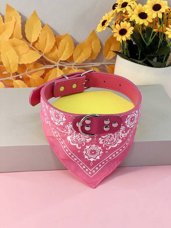 Suministros Para Mascotas, Babero Triangular Multicolor Práctico Para Perros Y Gatos, Collar De Babero Para Evitar Babas De Mascotas