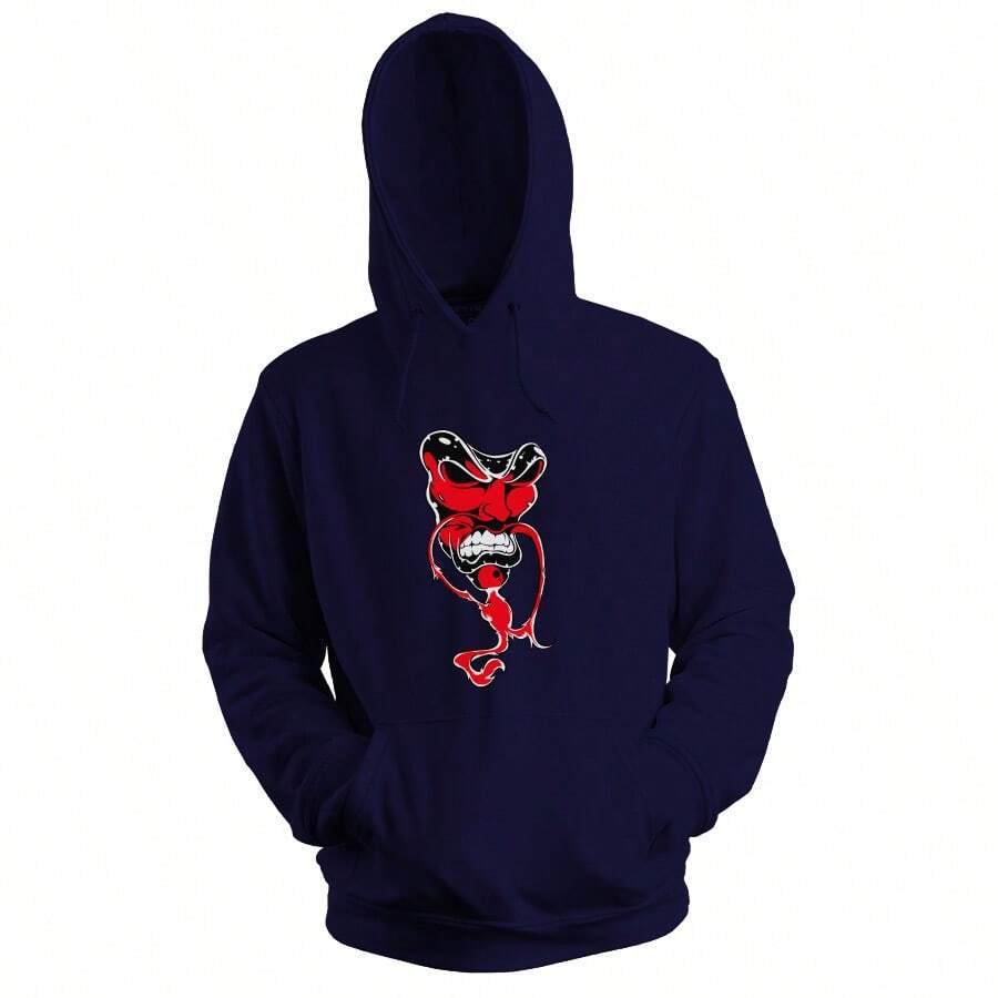 Men Hoodies - Màu xanh hải quân - Xem 1