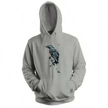 Men Hoodies - 灰色 - 查看 1