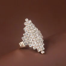 Nhẫn trang trí Rhinestone - Bạc - Xem 22