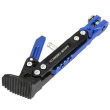 1 Pieza Soporte ajustable soporte de estacionamiento accesorios de motocicleta soporte lateral de pie para motocicleta eléctrica CNC