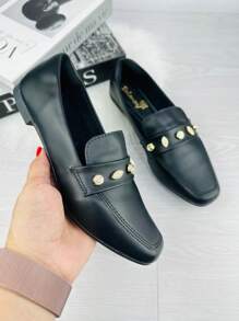 Women Flats - 黑色 - 查看 1