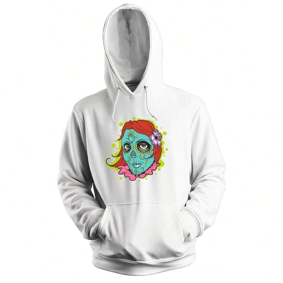 Men Hoodies - 白色 - 查看 1