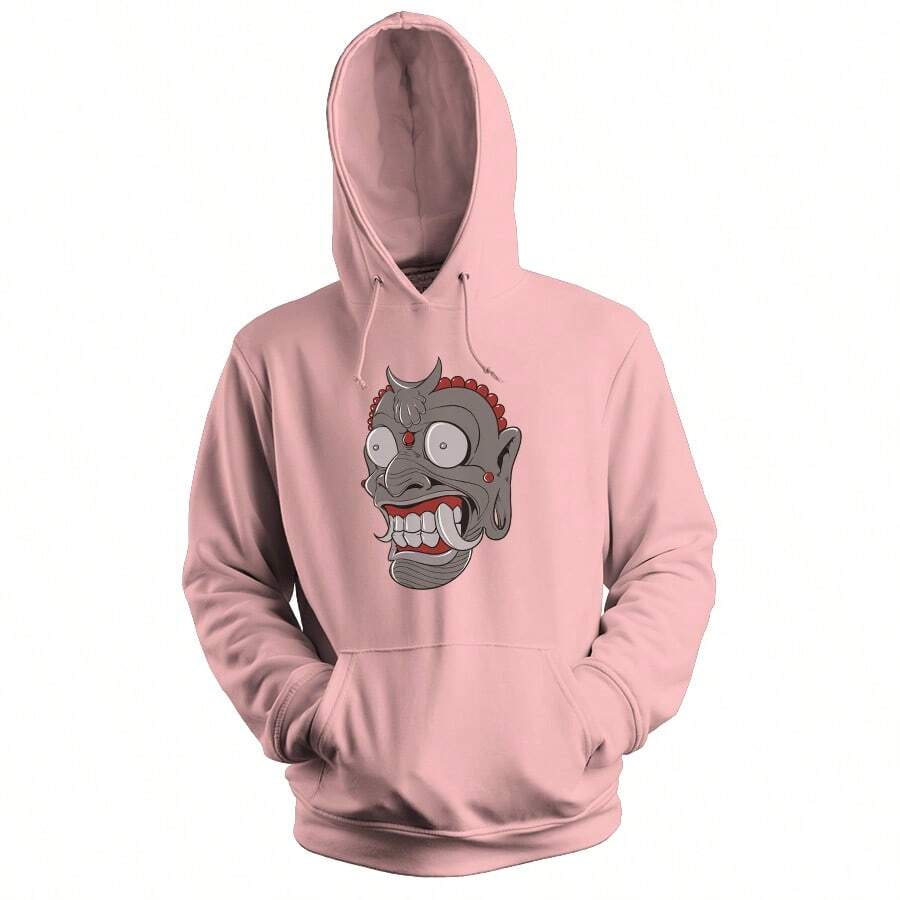 Men Hoodies - Màu Hồng baby - Xem 1