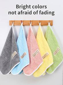 4入組s型條紋2條手巾+2條35*75cm和70*140cm的珊瑚絨浴巾套裝,簡約美觀、舒適柔軟、友善膚色家庭日常毛巾,浴巾套裝,浴室毛巾套裝,四季通用日常必需品 - 黃色 - 查看 9