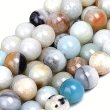 6/8/10mm Natural Crystal Beads Stone Round Energy Healing Loose Beads  For Jewelry Making Bracelet Anklet Necklace - Natural Stone Beads - View 11