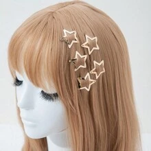 Y2K Hot Girl Star Hair Clip Pour Tous=10 pièces Pinces à cheveux, Barrettes à cheveux