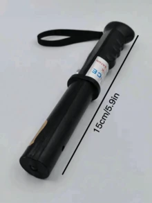 1pc Creative Electric Shock Prank Toy Round Flashlight, Electric Shock Practical Joke Toy (No Harmful Current For The Body) - Multicolor - View 4