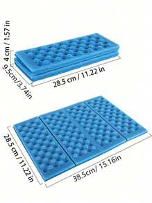 1pc Camping Foam Pad, Foldable Sit Pad Waterproof Foam Seat Pad Camping Sleeping Mats Outdoor Cushion For Pinic Hiking Backpacking Mountaineering Picnic - Multicolor - View 10