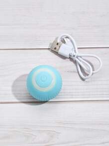 1 Rechargeable Smart Cat Toy Ball For Indoor Play, Suitable For Large, Medium And Small Cats - Pink - View 4