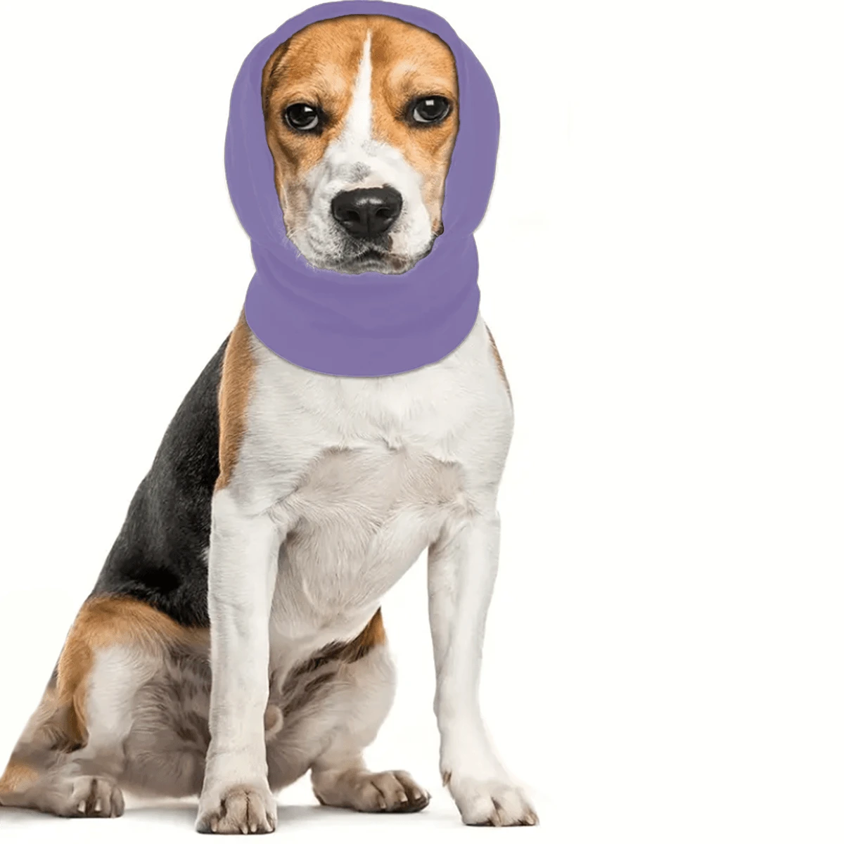1pc Dog Calming Ear Cover For Noise Reduction, Pet Headgear, Protect
