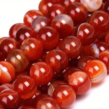 6/8/10mm Natural Crystal Beads Stone Round Energy Healing Loose Beads  For Jewelry Making Bracelet Anklet Necklace - Natural Stone Beads - View 51