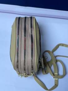 Women Crossbody - Màu be - Xem 3