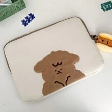 1PC INS Tablet Laptop Case Inner Case Fat Sheep Cute Pattern Anti Wear And Shock Absorption Back To School - Beige - View 1