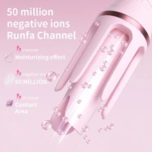 Rizador Automático, Temperatura Giratoria, Temperatura Ajustable, Calentamiento Rápido, Rizador de Pelo, Varita de 28mm - Rosa - Ver 4